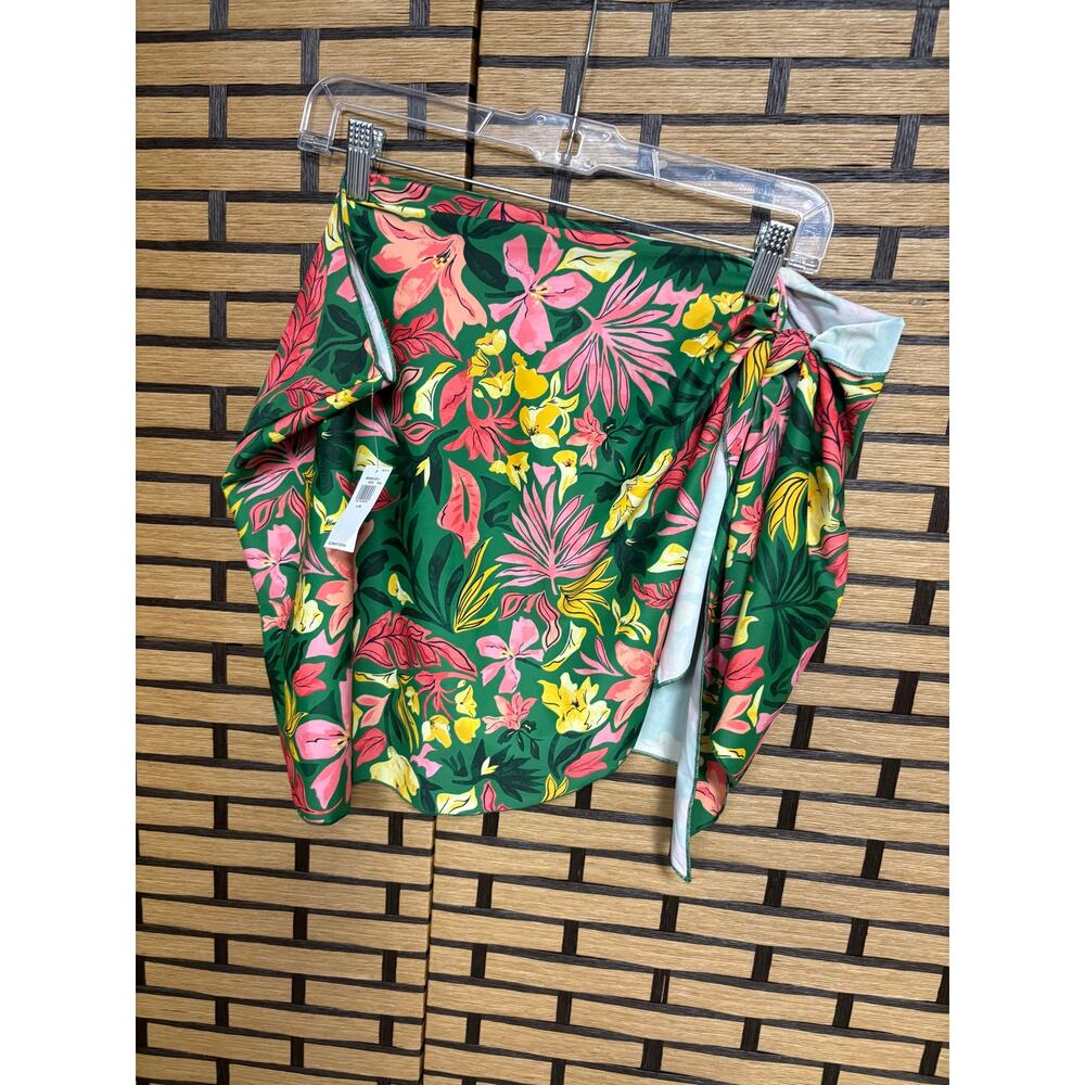 Old Navy‎ Green And Pink Sarrong Size L/XL